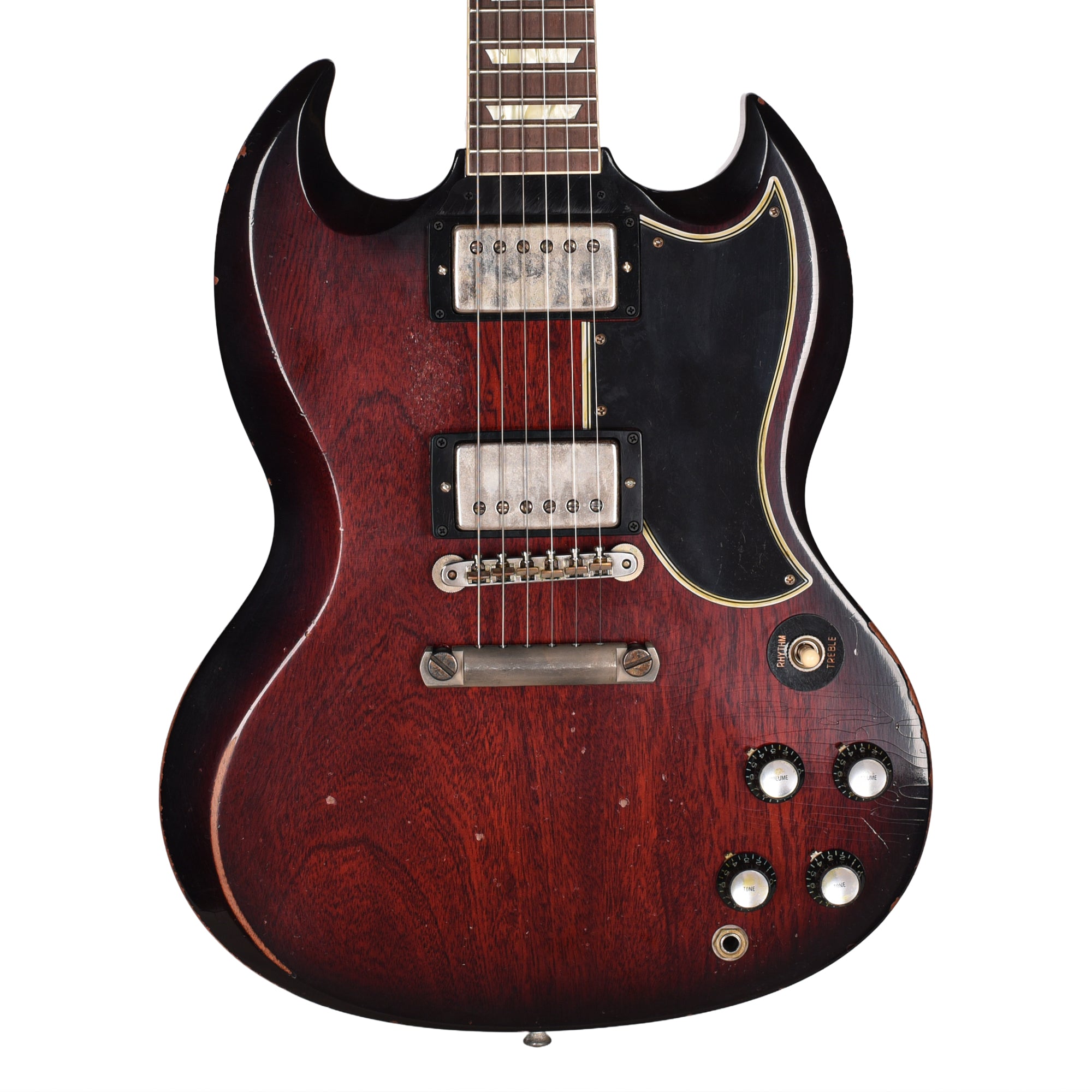 Gibson Custom Shop Limited Run 1961 SG Standard Reissue Burst Murphy Lab Heavy Aged Electric Guitars