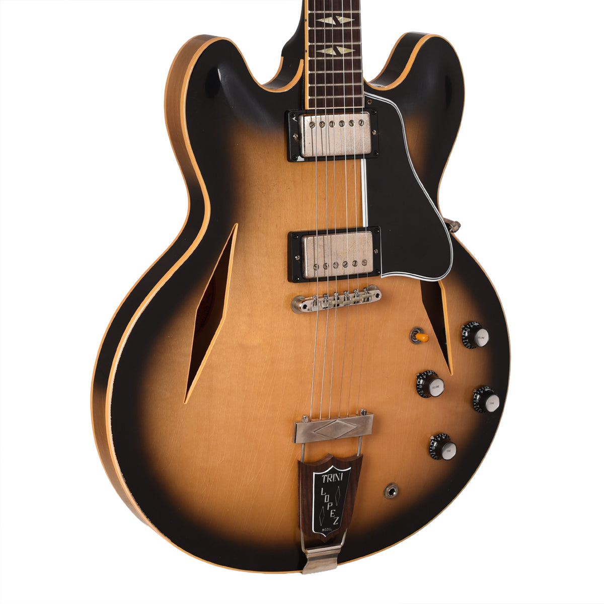 Gibson Custom Shop Limited Run 1964 ES Trini Lopez Argentine Grey Murphy Lab Light Aged Electric Guitars