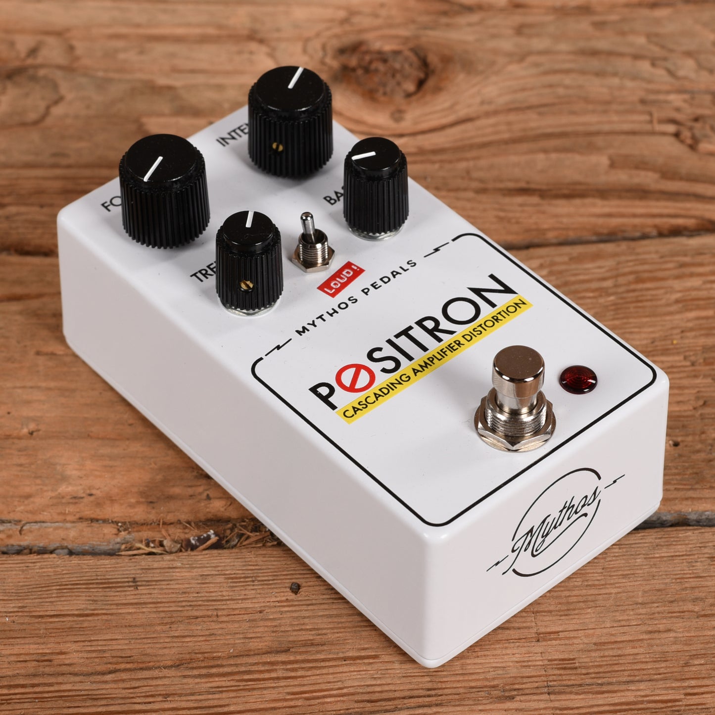 Mythos Pedals Positron Cascading Amplifier Distortion