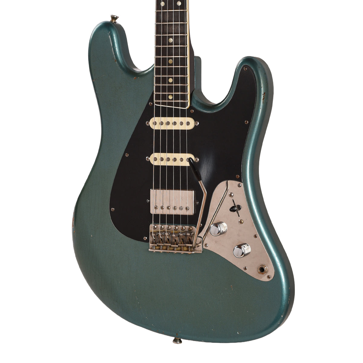 Castedosa Limited Edition Fam Built El Caballo Prototype #5 Lake Placid Blue Light Aged Electric Guitars
