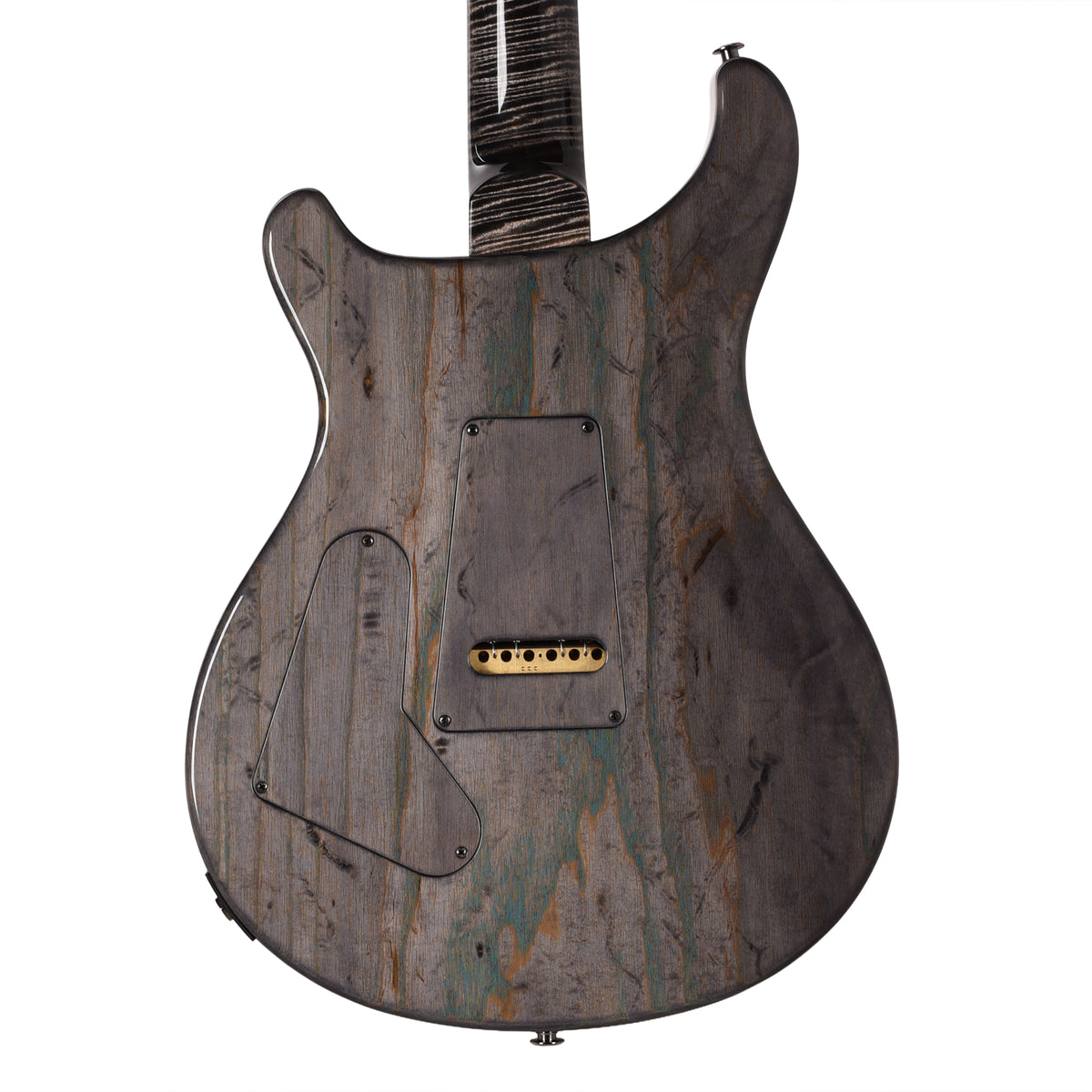 PRS Private Stock #12221 Custom 24 Quilted Maple/Swamp Ash Bahamian Blue Glow w/Charcoal Stained Curly Maple Neck Electric Guitars