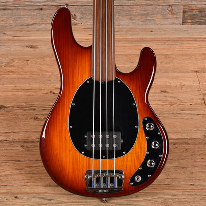 Music Man StingRay 2 EQ 4H Fretless Cherry Sunburst 2011