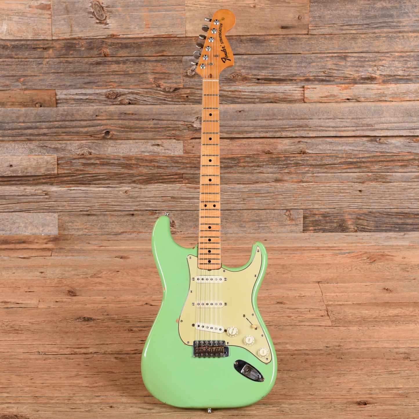 Fender 1974 Stratocaster Neck w/ Unbranded Body Seafoam Green 1974