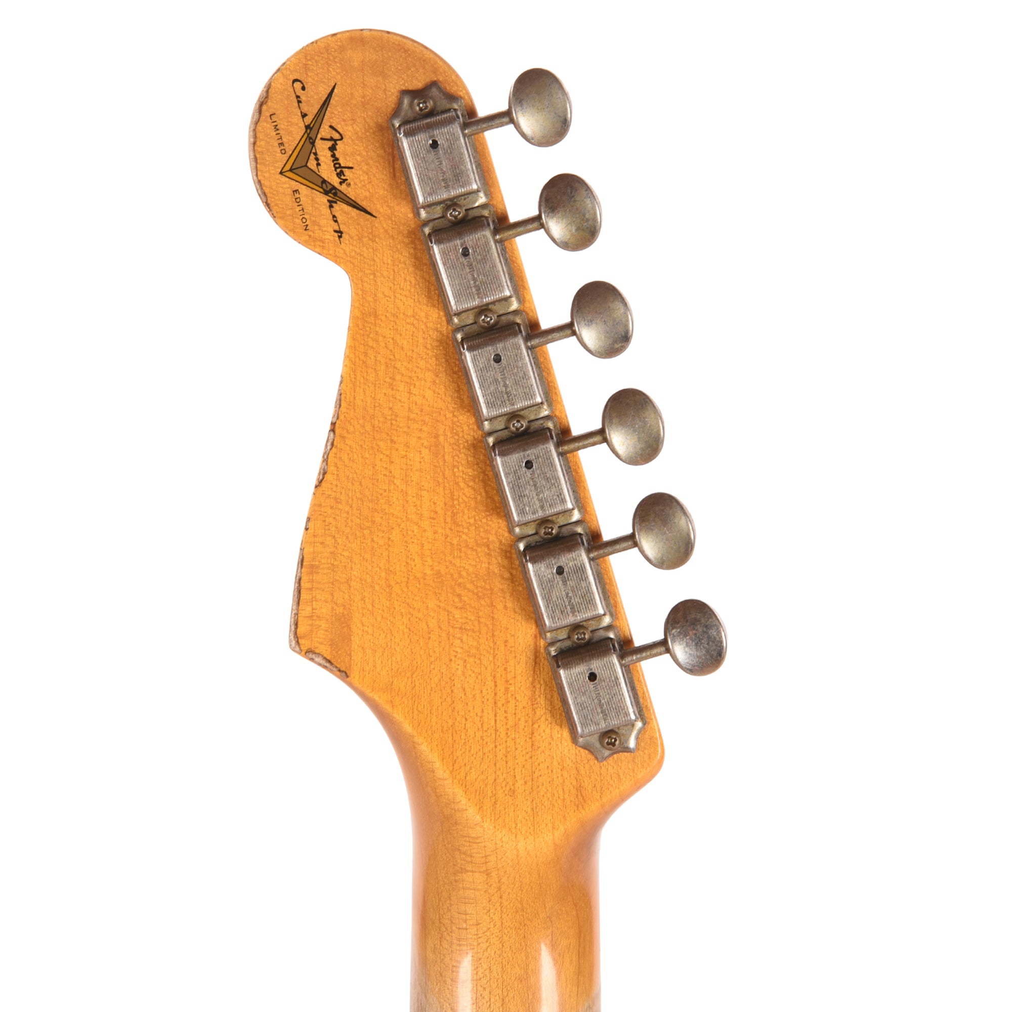 Fender Custom Shop Limited Edition Hotshot Stratocaster Aged Lake Placid Blue Sparkle over Aged Candy Tangerine Sparkle Heavy Relic