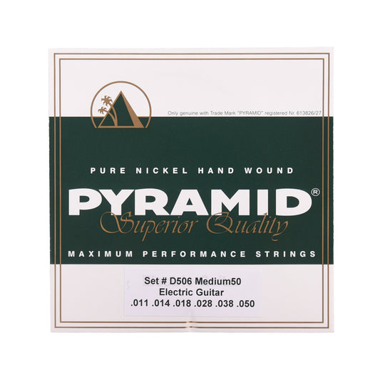 Pyramid Medium/Heavy Round Wound Electric Guitar Strings 11-50