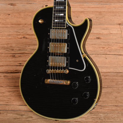 Gibson Custom Collector's Choice #22 Black Beauty Tommy Colletti 59 Les Paul Custom Reissue Black Electric Guitars