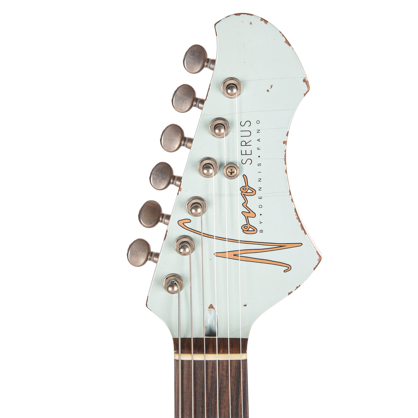 Novo Serus J Sonic Blue Medium Distress w/ Lollar 50's Wind P-90 Pickups