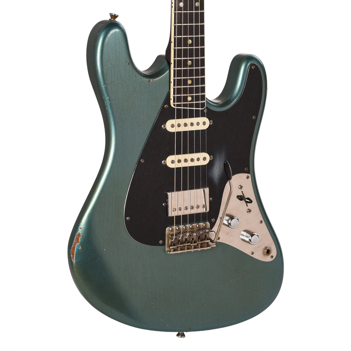 Castedosa Limited Edition Fam Built El Caballo Prototype #5 Lake Placid Blue Light Aged Electric Guitars