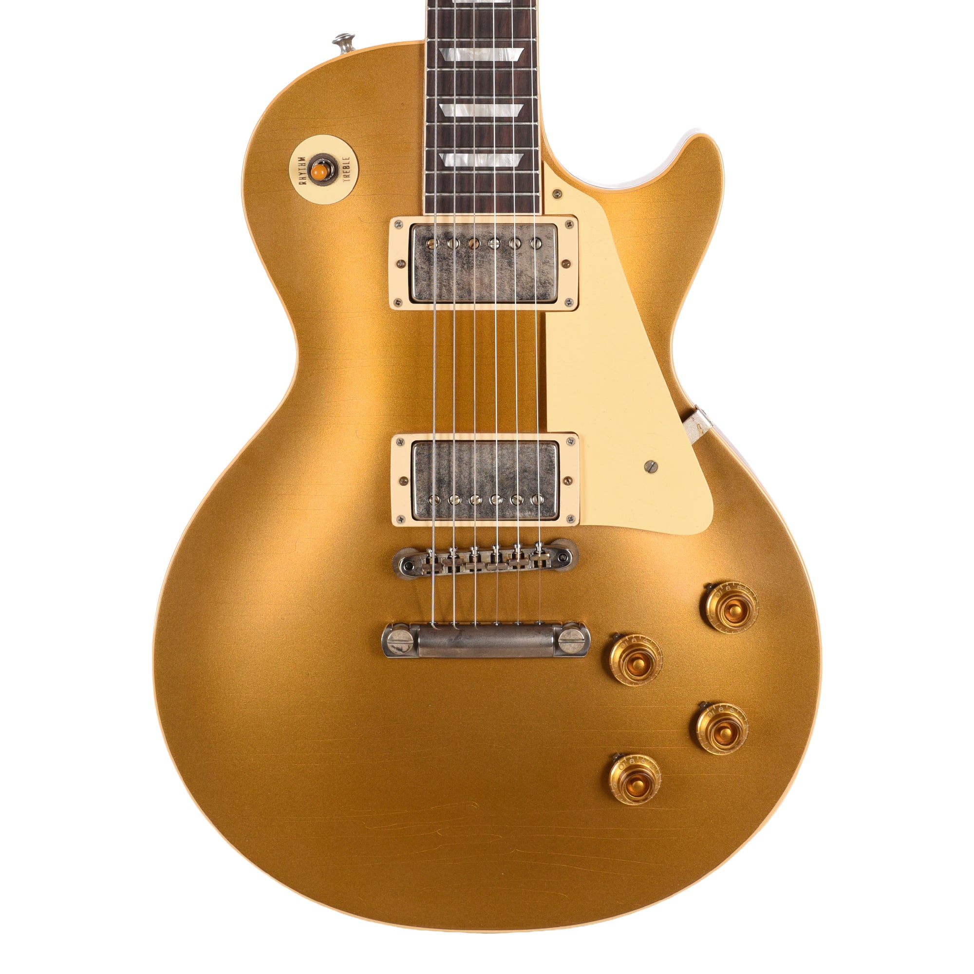 Gibson Custom Shop Murphy Lab 1957 Les Paul Goldtop Reissue Double Gold Ultra Light Aged Electric Guitars