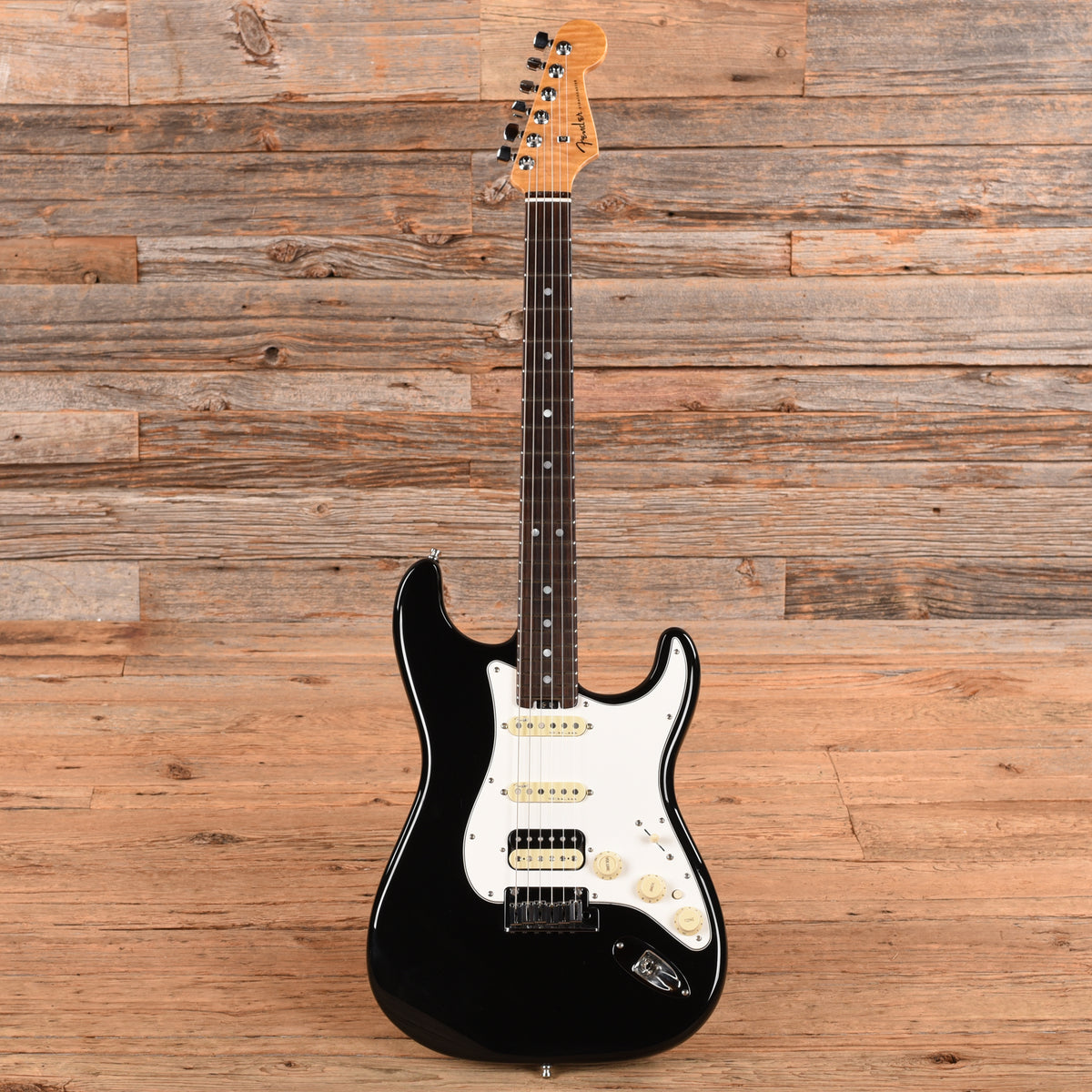 Fender Custom Shop Custom Elite Stratocaster HSS RW Black Pearl Prototype Black 2017 Electric Guitars