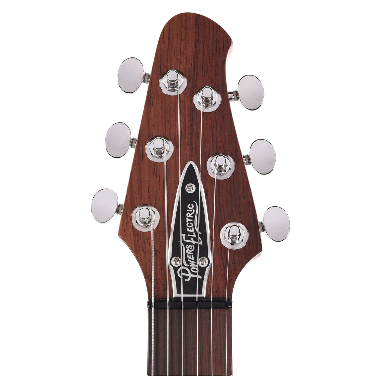 Powers Electric A-Type Custom Two Tone Light/Dark Graphite Metallic w/PF42 Pickups Electric Guitars
