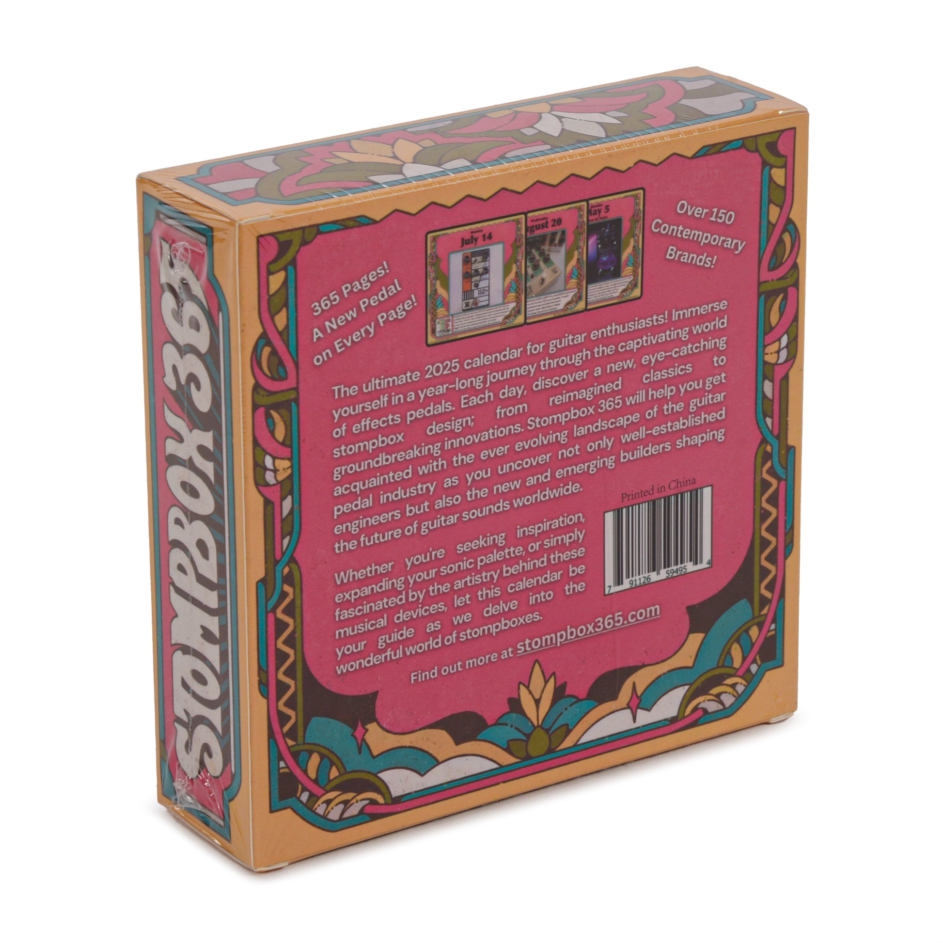 Stompbox 365 2025 Calendar Accessories / Merchandise