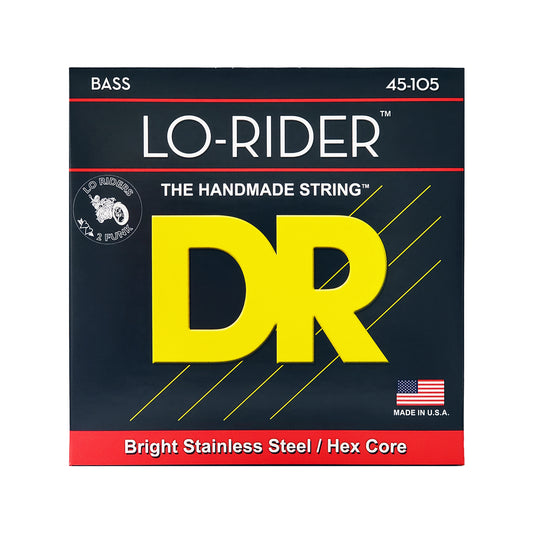 DR Strings MH-45 Lo-Riders Bass Medium 45-105 Accessories / Strings / Bass Strings