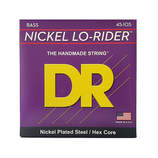 DR Strings NMH-45 Nickel Lo-Riders Bass Medium 45-105 Accessories / Strings / Bass Strings