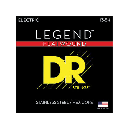 DR Strings FL-13 Legend Flatwound Electric Medium 13-54 Accessories / Strings / Guitar Strings