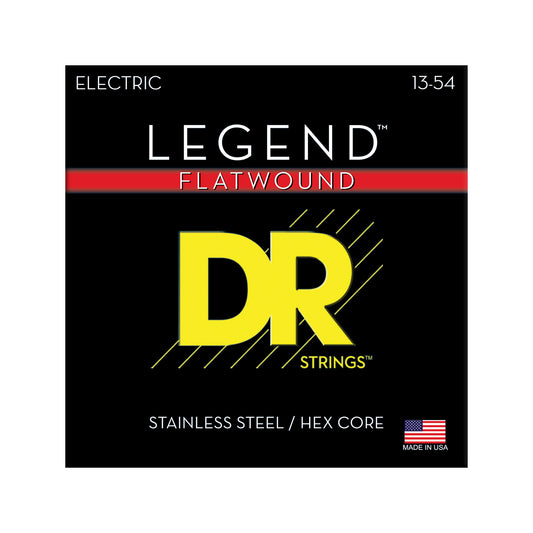 DR Strings FL-13 Legend Flatwound Electric Medium 13-54 Accessories / Strings / Guitar Strings