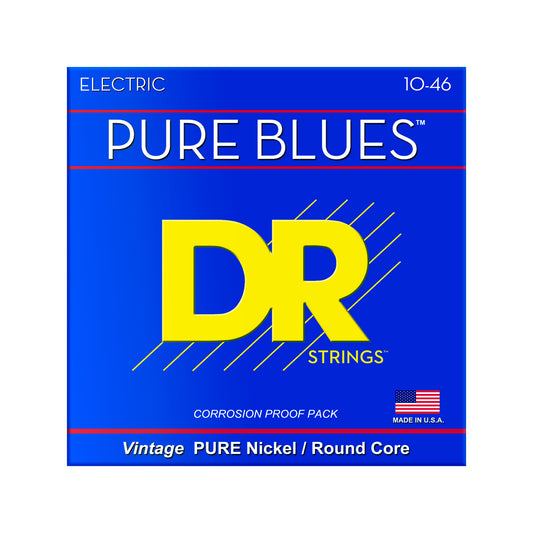 DR Strings PHR-10 Pure Blues Electric 10-46 Accessories / Strings / Guitar Strings