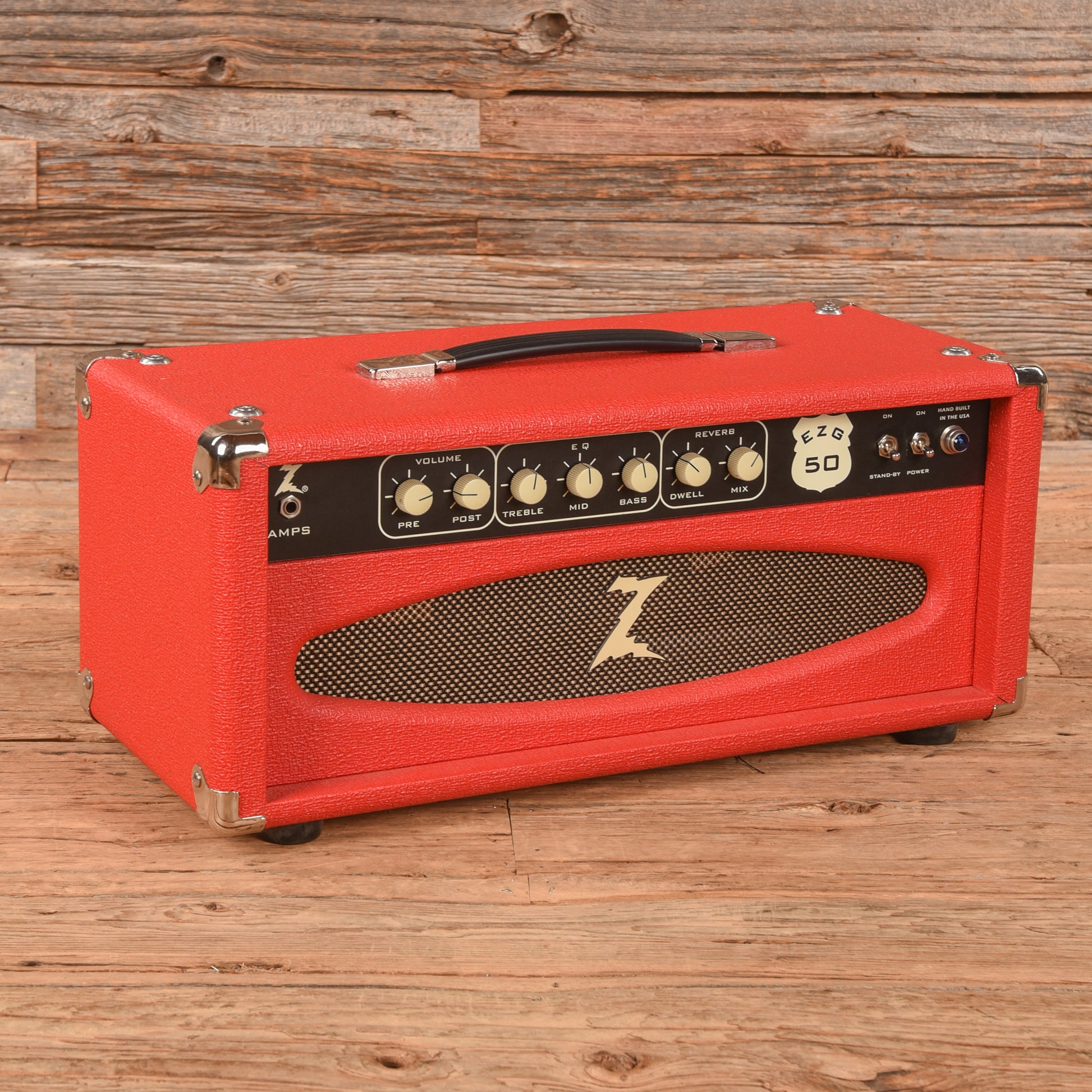 Dr. Z EZG-50 50-Watt Guitar Amp Head Red Amplifiers
