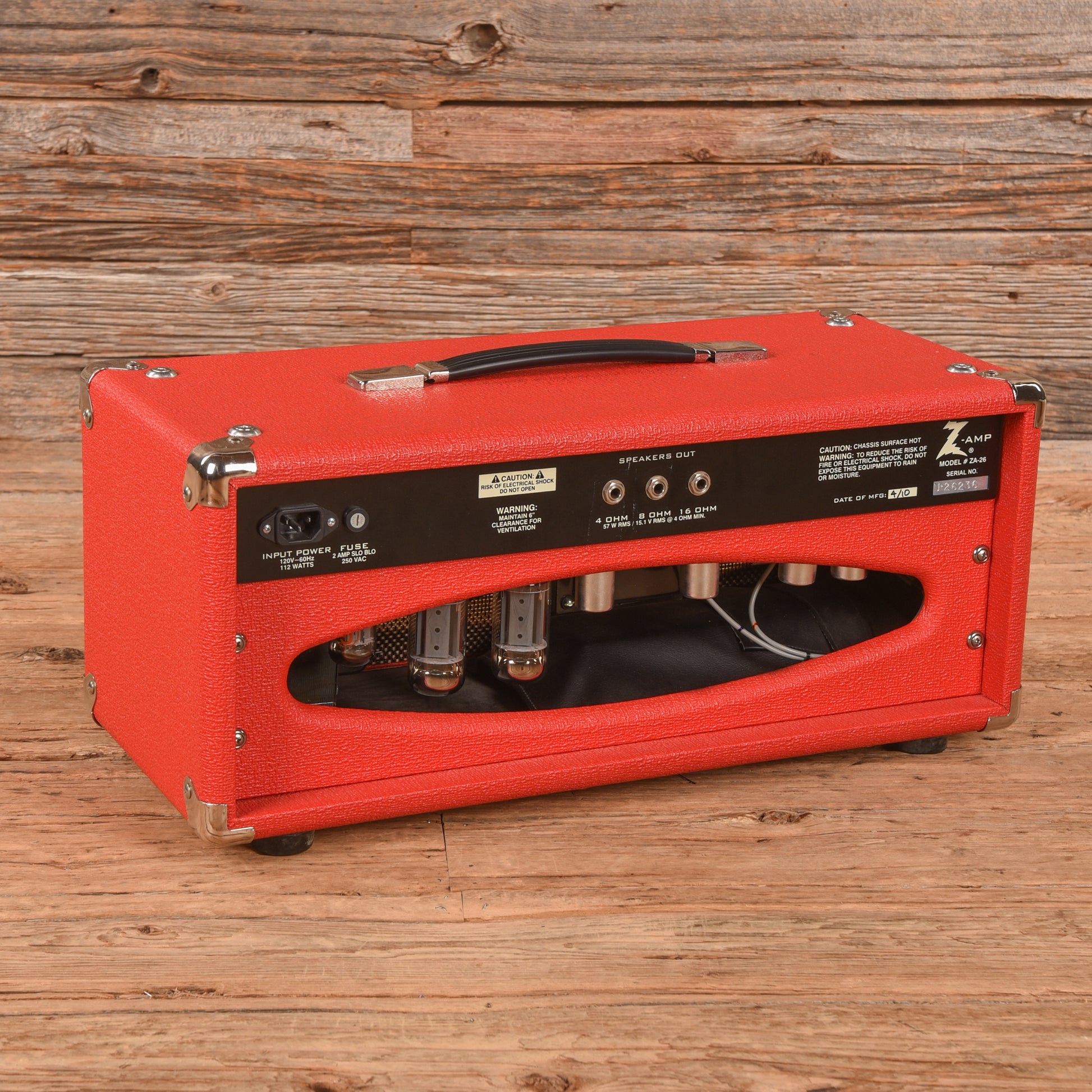 Dr. Z EZG-50 50-Watt Guitar Amp Head Red Amplifiers