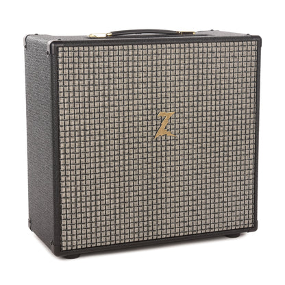 Dr. Z Route 66 Jr. 12w 1x12 Combo Black w/ Checkered Basketweave Grille, Gold Z and Handle Amplifiers