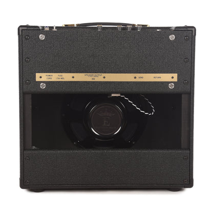 Dr. Z Route 66 Jr. 12w 1x12 Combo Black w/ Checkered Basketweave Grille, Gold Z and Handle Amplifiers