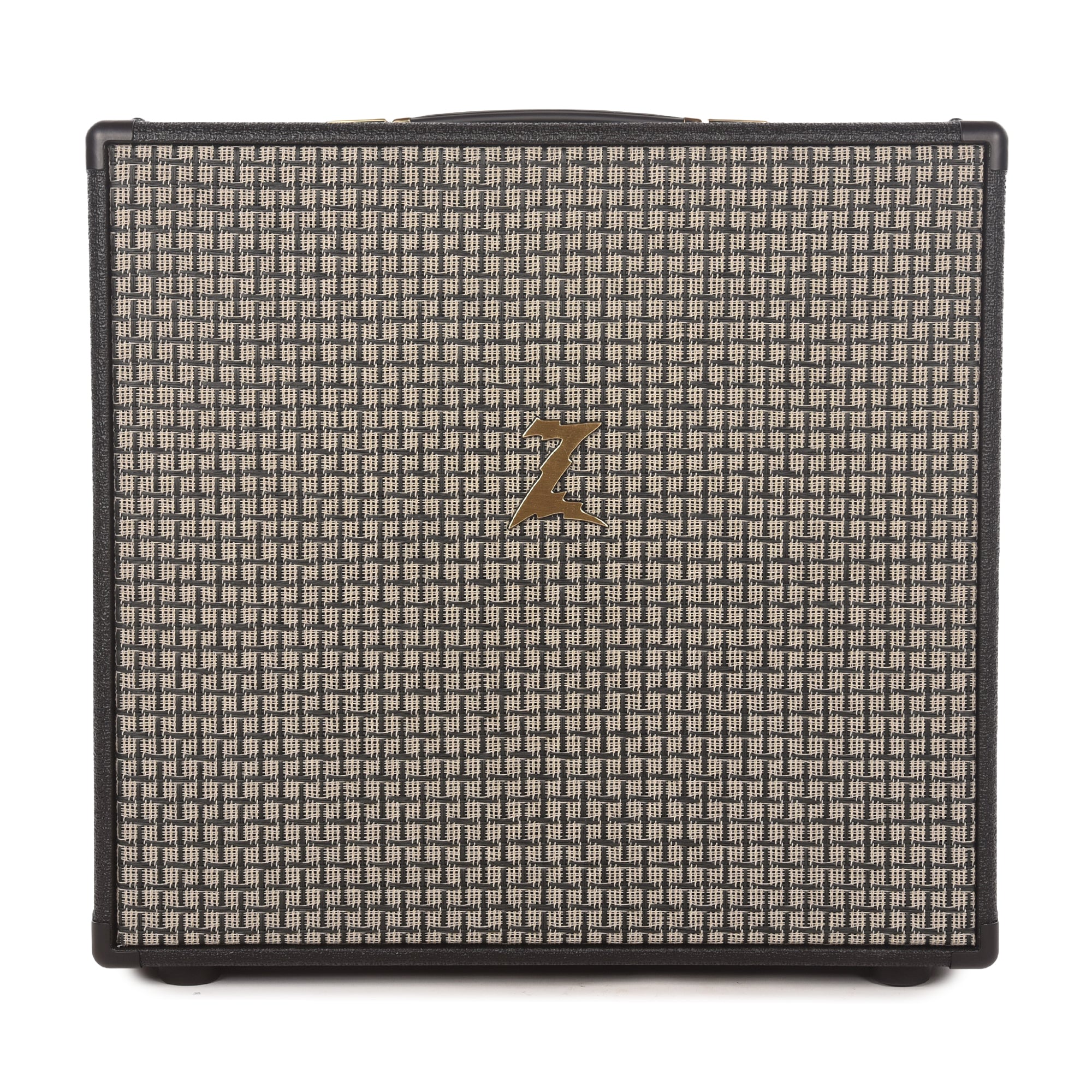Dr. Z Route 66 Jr. 12w 1x12 Combo Black w/ Checkered Basketweave Grille, Gold Z and Handle Amplifiers