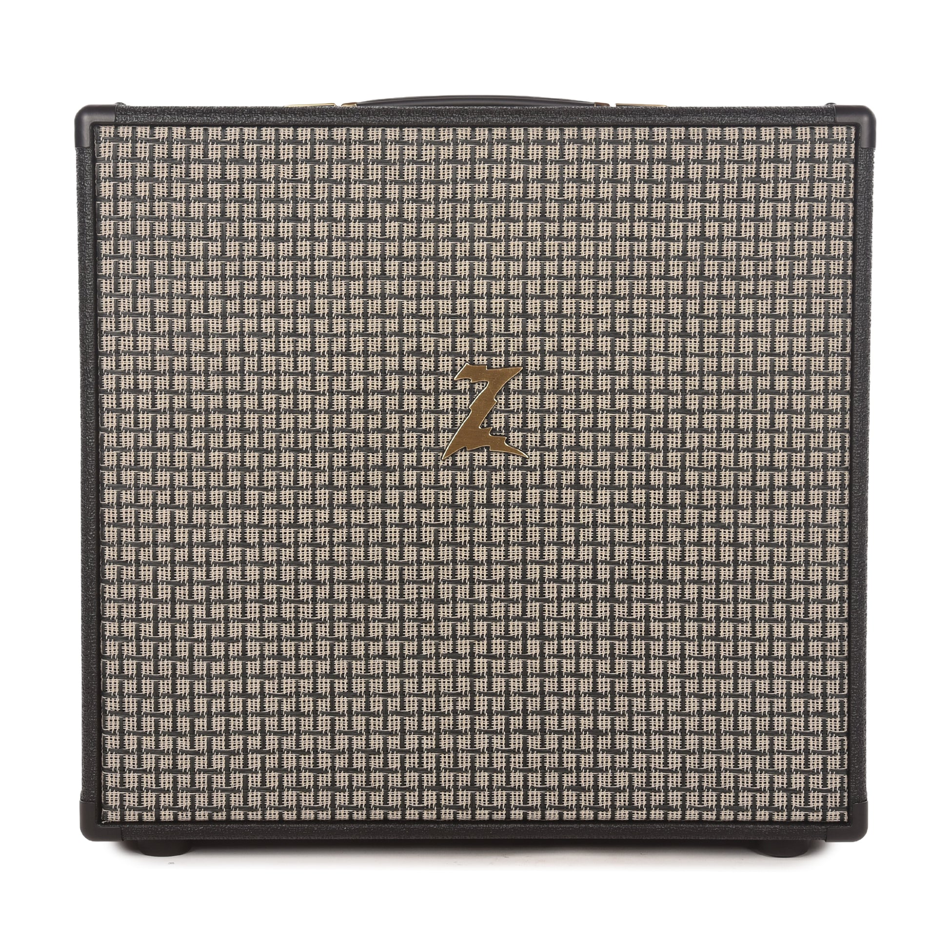 Dr. Z Route 66 Jr. 12w 1x12 Combo Black w/ Checkered Basketweave Grille, Gold Z and Handle Amplifiers