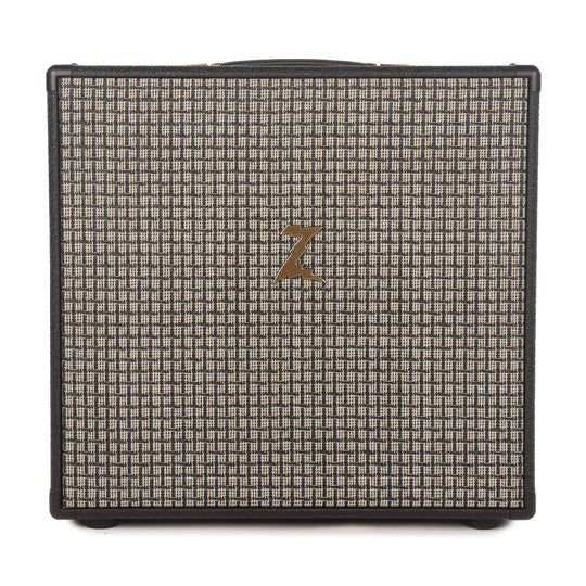 Dr. Z Route 66 Jr. 12w 1x12 Combo Black w/ Checkered Basketweave Grille, Gold Z and Handle Amplifiers