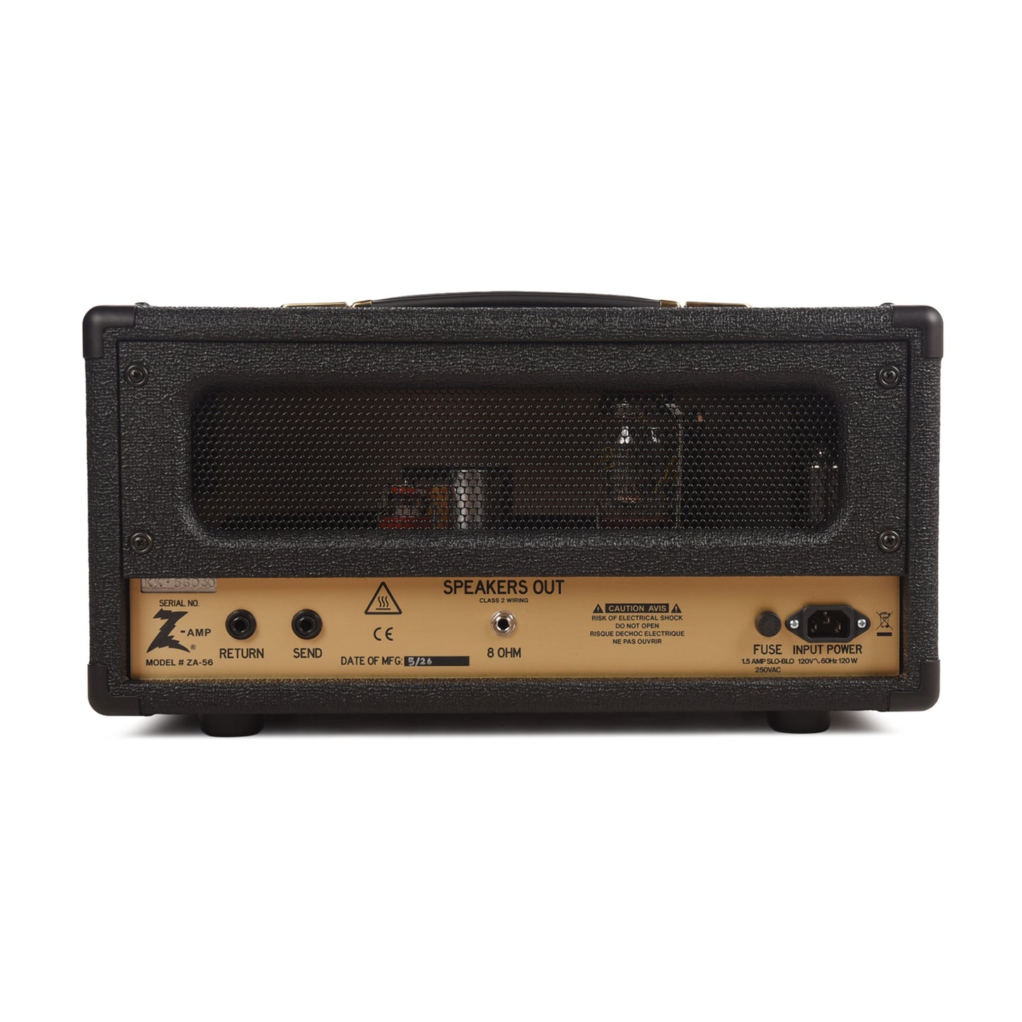 Dr. Z Route 66 Jr. 12w Head Black w/ Gold Z and Handle Amplifiers