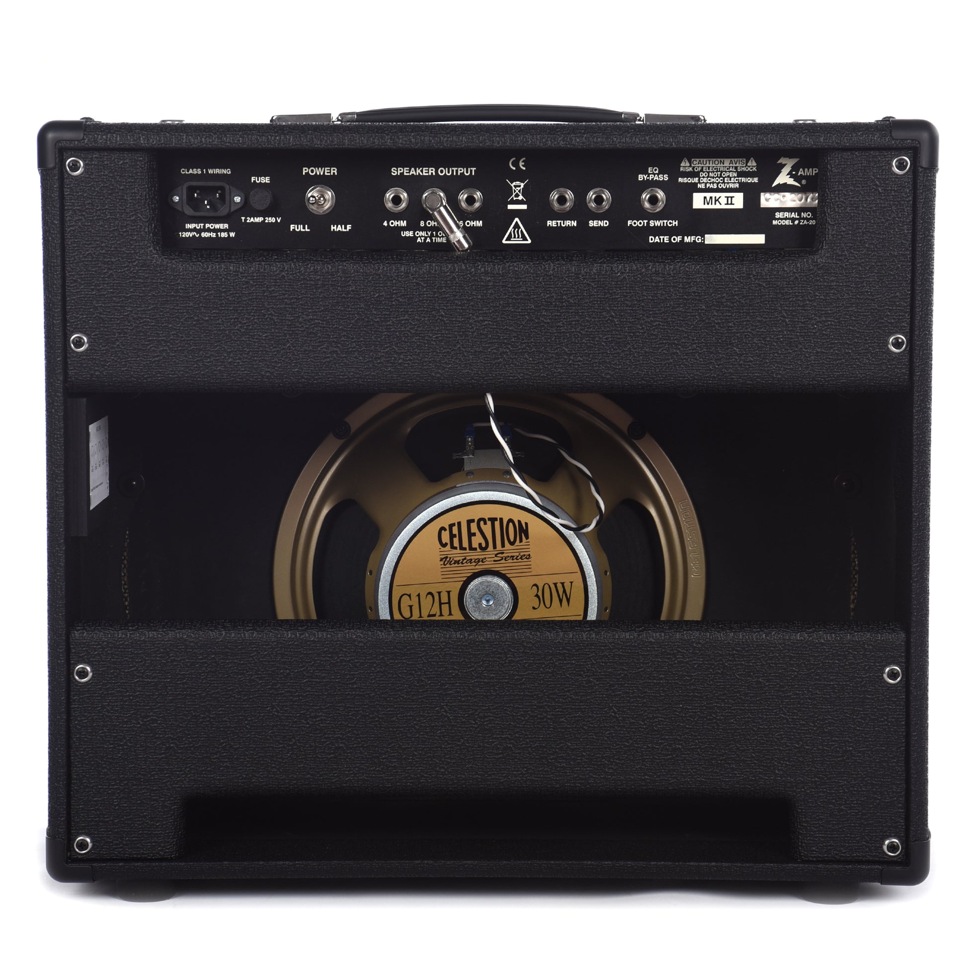 Dr. Z MAZ 38 Sr. NR MK.II 1x12 LT Combo Black w/Tan Grill Amps / Guitar Amps / Guitar Combos
