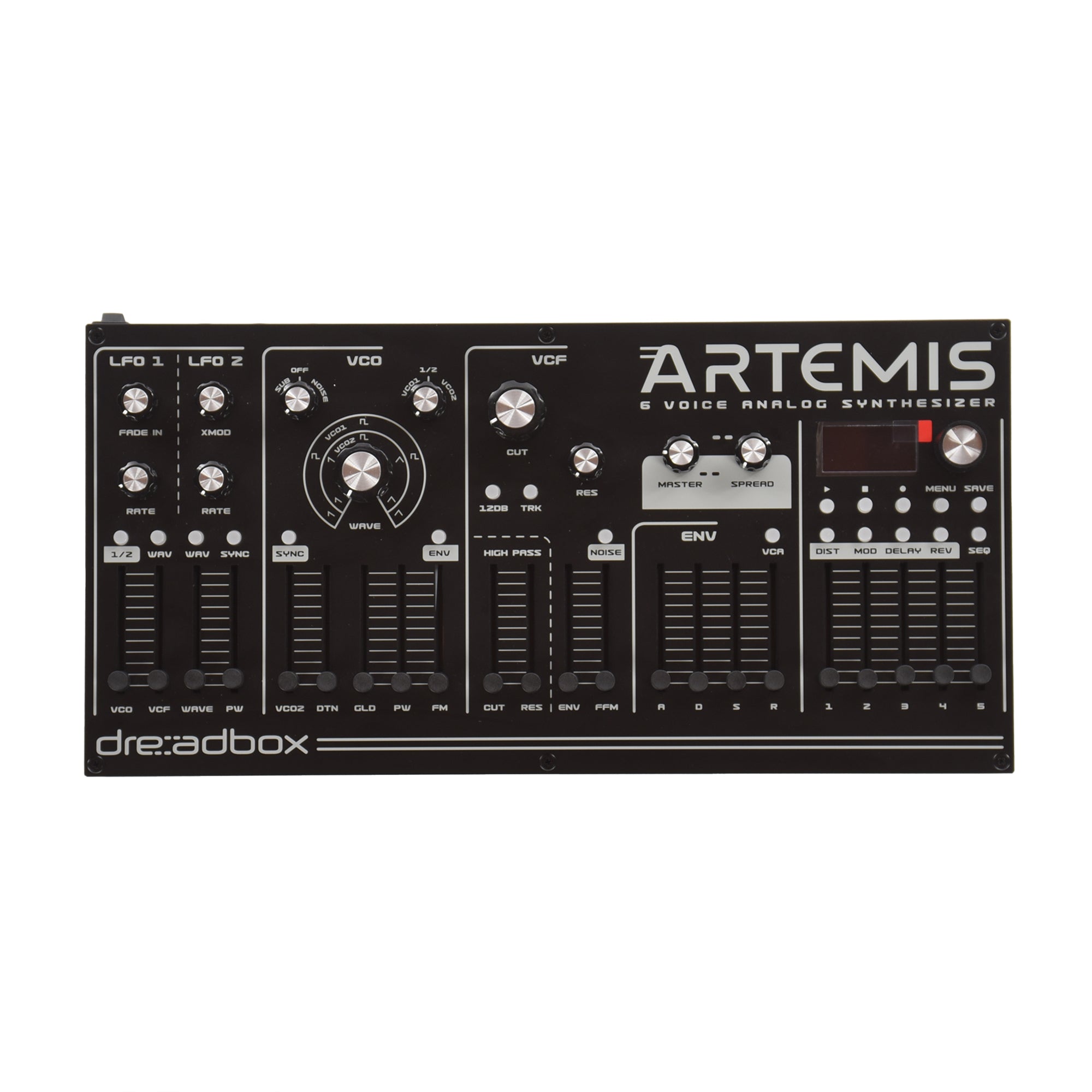 Dreadbox Artemis 6-voice Desktop Polyphonic Analog Synthesizer Keyboards and Synths / Synths / Digital Synths