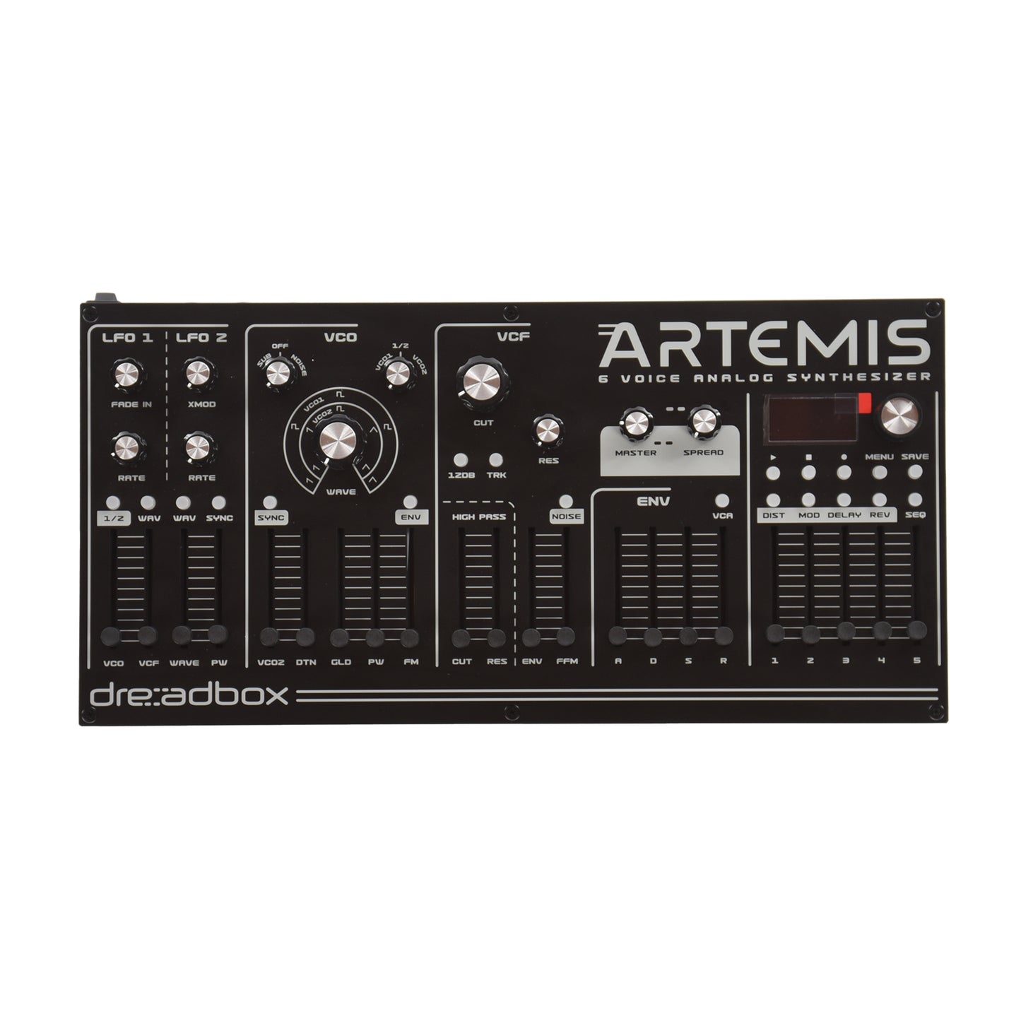 Dreadbox Artemis 6-voice Desktop Polyphonic Analog Synthesizer Keyboards and Synths / Synths / Digital Synths