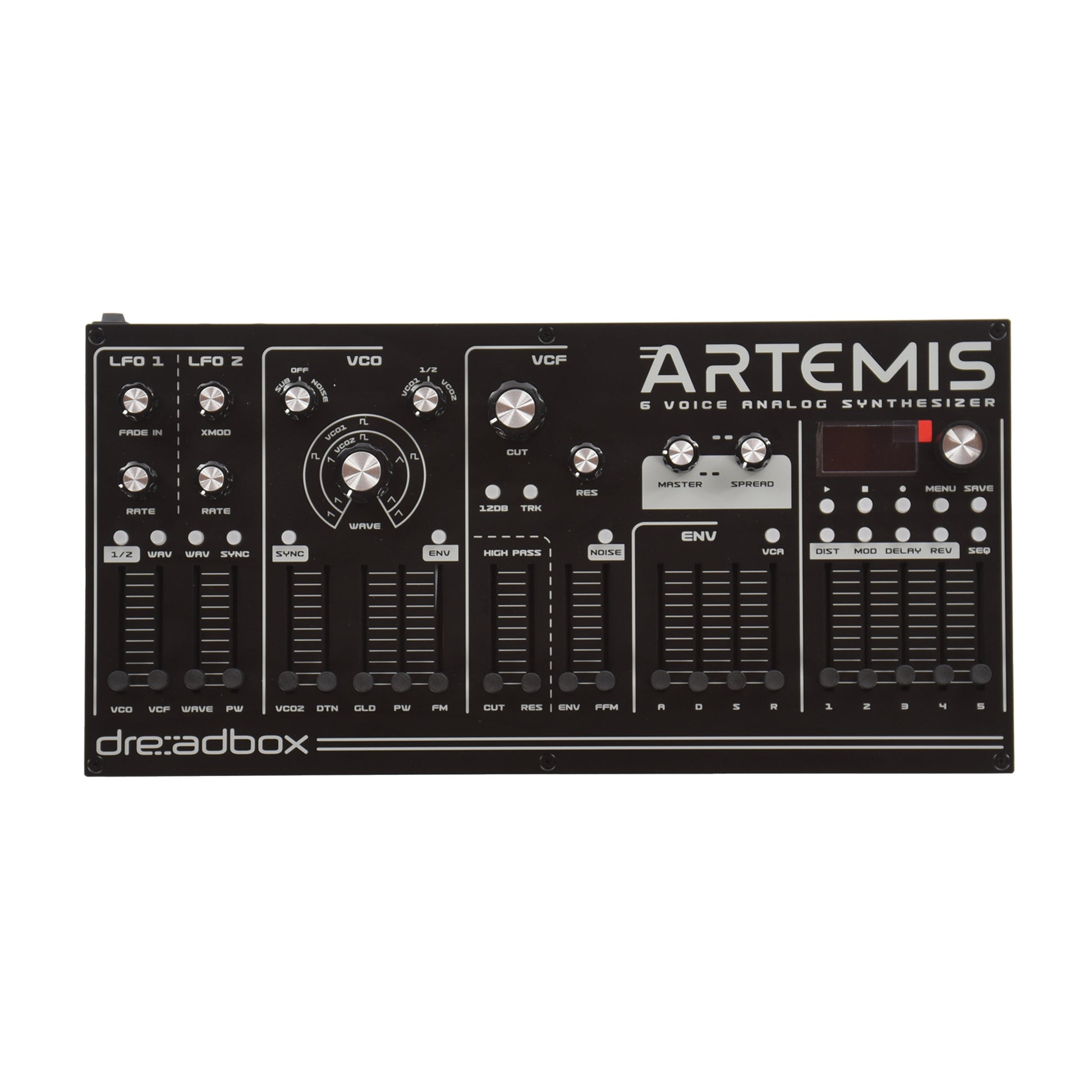 Dreadbox Artemis 6-voice Desktop Polyphonic Analog Synthesizer Keyboards and Synths / Synths / Digital Synths