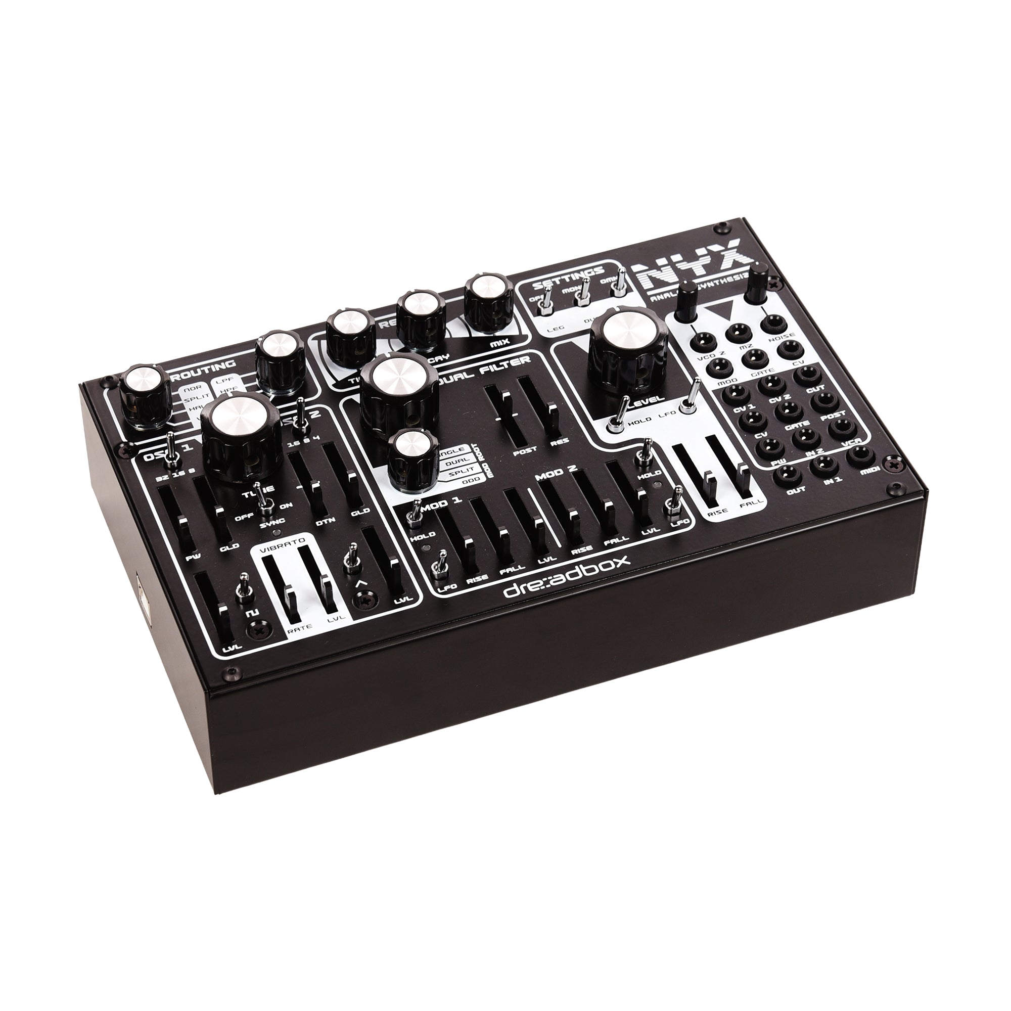 Dreadbox Nyx Reissue Duophonic USB Powered Analog Synthesizer Keyboards and Synths / Synths / Digital Synths