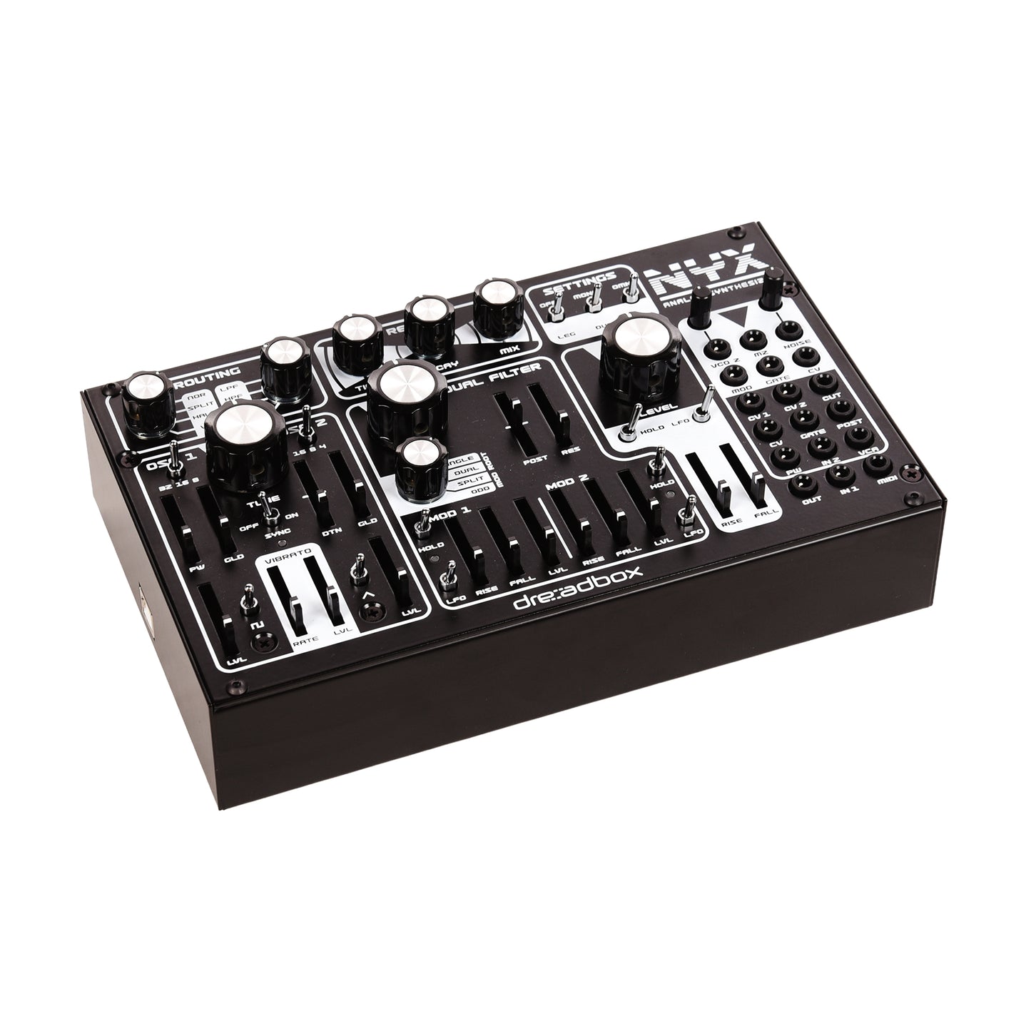 Dreadbox Nyx Reissue Duophonic USB Powered Analog Synthesizer Keyboards and Synths / Synths / Digital Synths