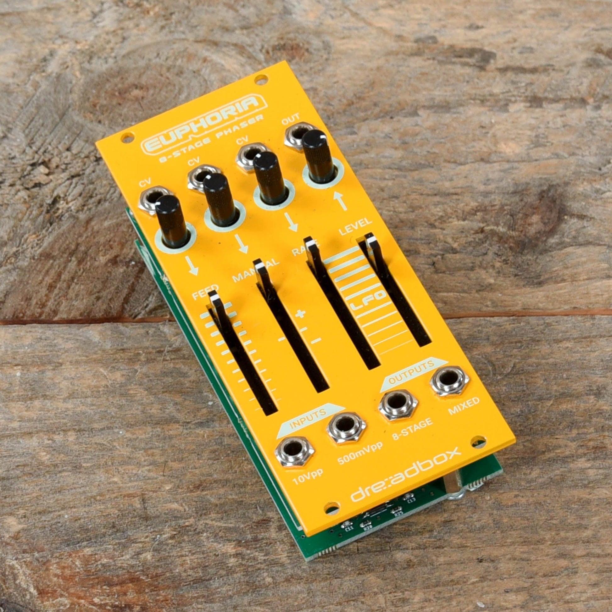 eurorack pedal Dreadbox Euphoria 10 hp 8-Stage Phaser Eurorack Module – Chicago Music Exchange