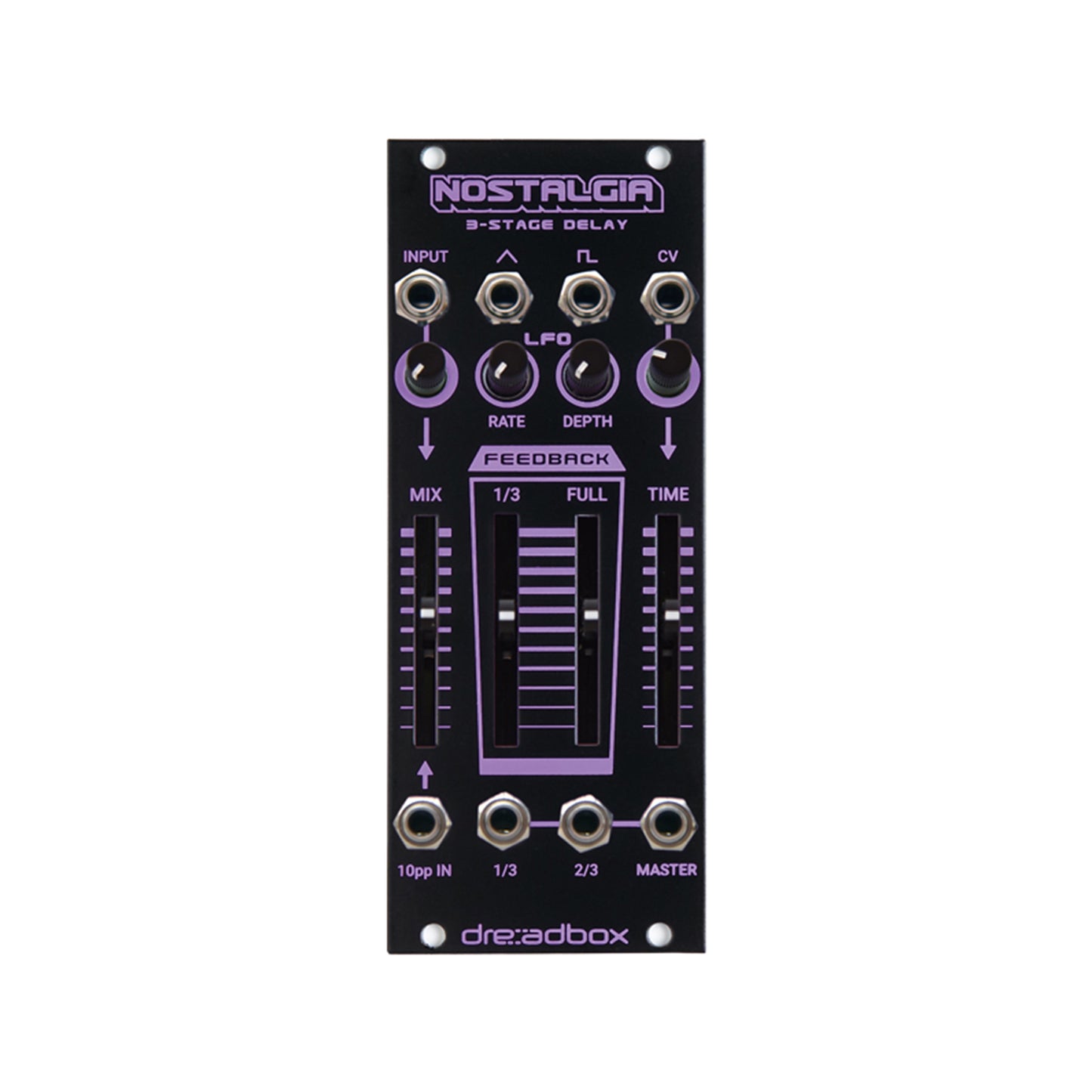 Dreadbox Nostalgia Dual Modulator, LFO & ADSR Eurorack Module Black Light Keyboards and Synths / Synths / Eurorack