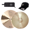 Dream 16/18" Bliss Crash Cymbal Set w/CDE Logo Hat & Stick Bag Drums and Percussion / Cymbals / Crash
