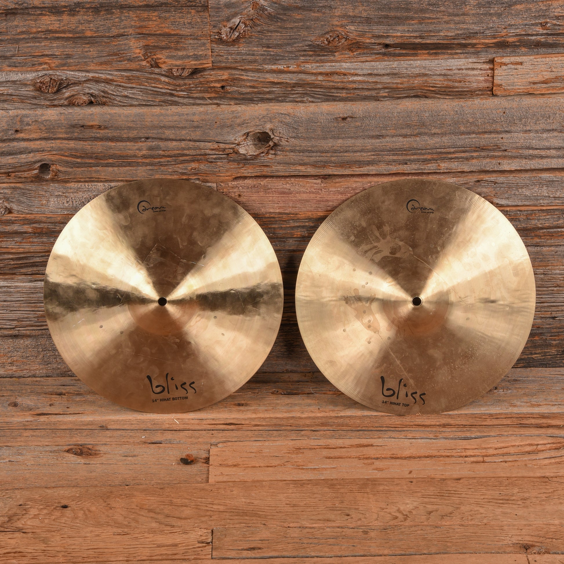 Dream 14" Bliss Hi-Hat Pair USED Drums and Percussion / Cymbals / Hi-Hats