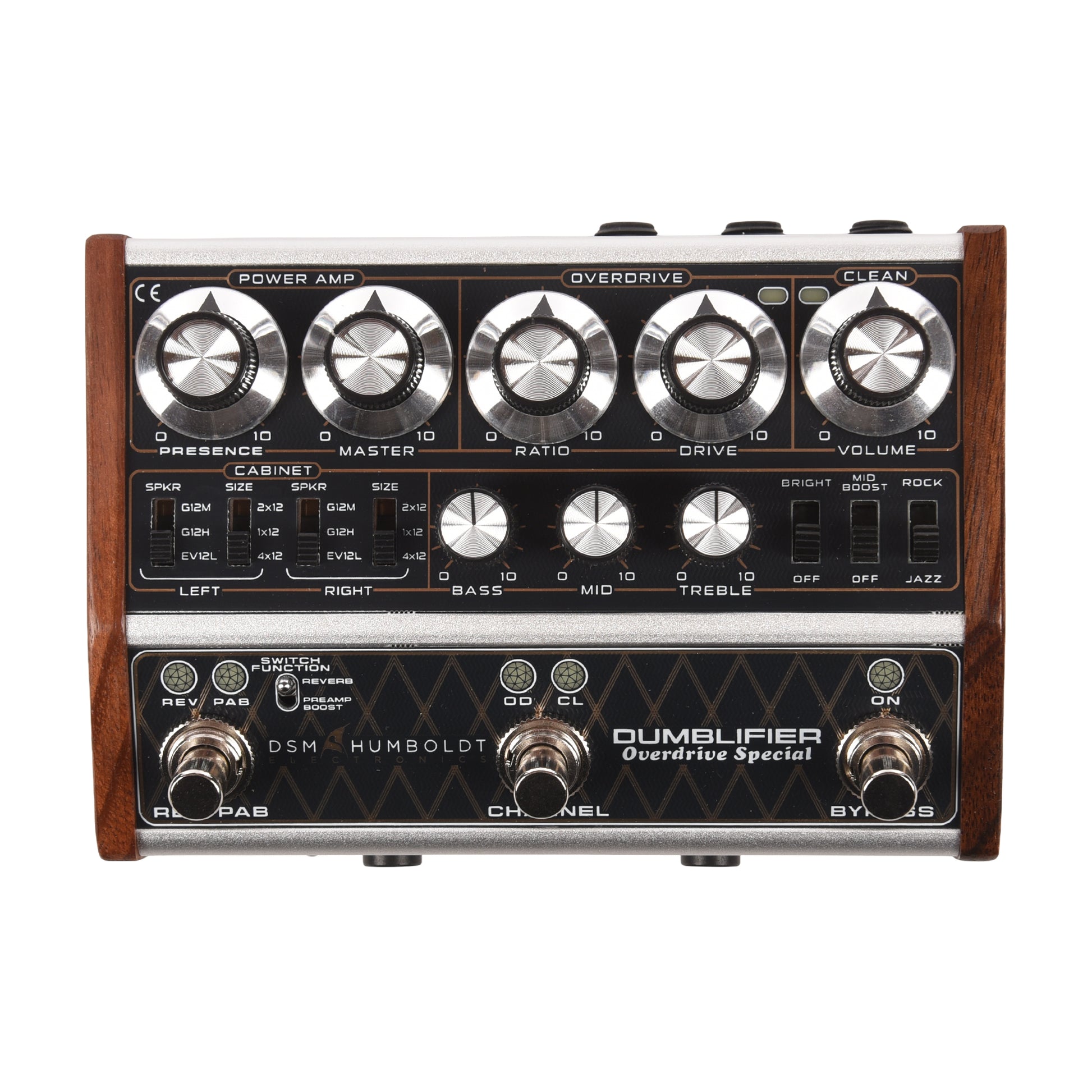 amp and cab sim pedal DSM Humboldt Electronics Dumblifier Overdrive Special Amp Emulator/Cab Sim  Pedal
