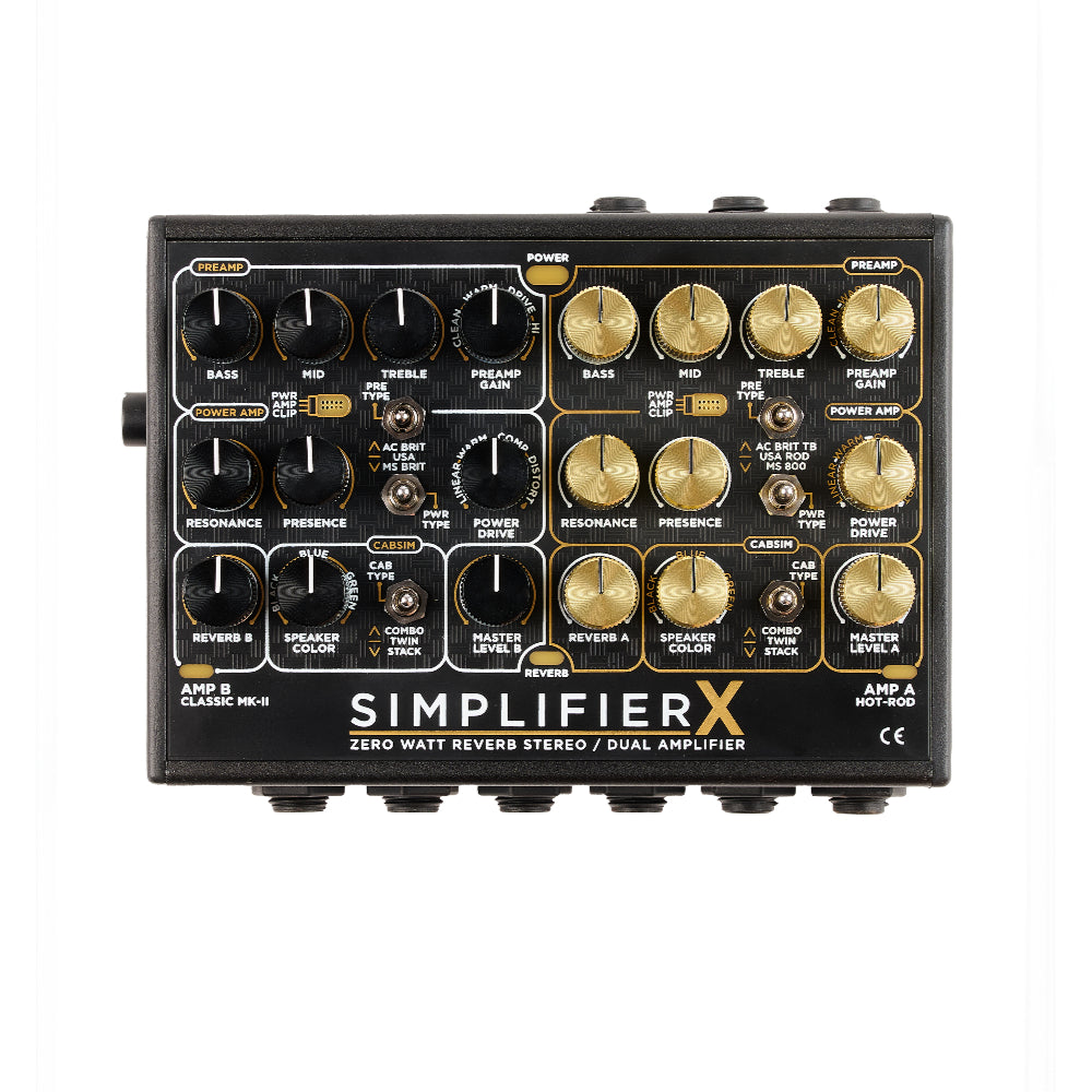 DSM Humboldt Electronics Simplifier X 2-Channel Pedalboard Amplifier Effects and Pedals / Preamps
