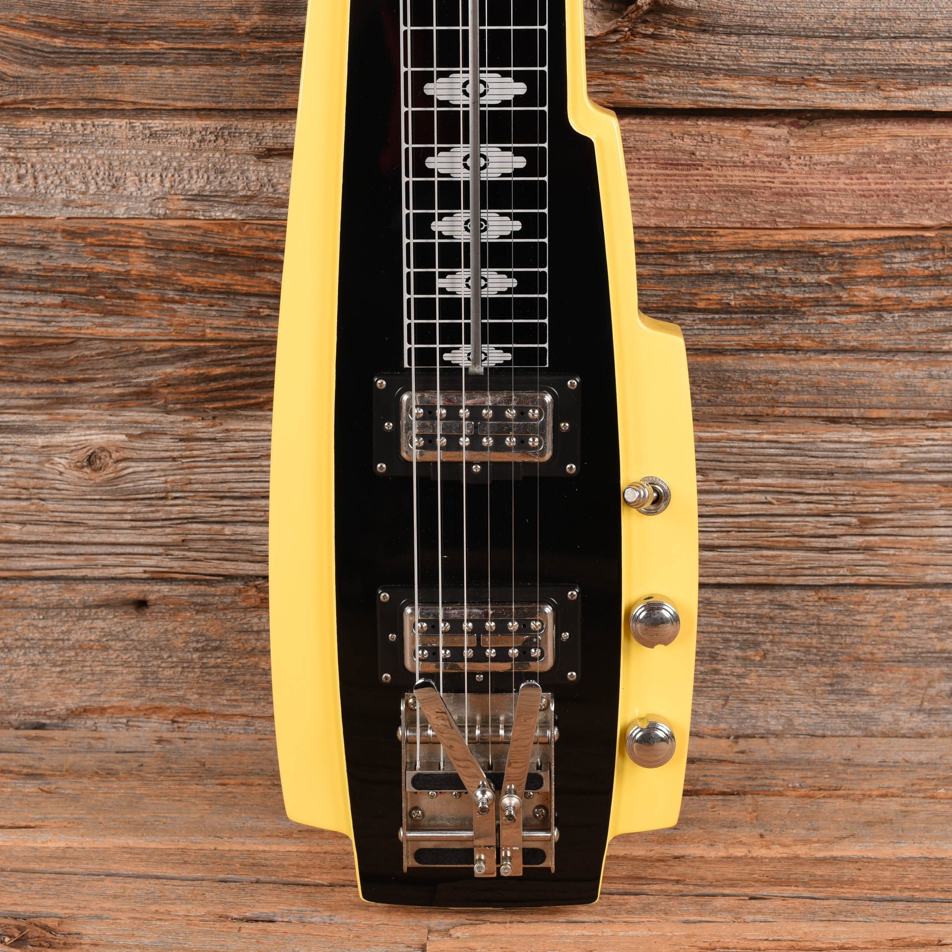 Duesenberg Pomona 6 Lapsteel Yellow Electric Guitars