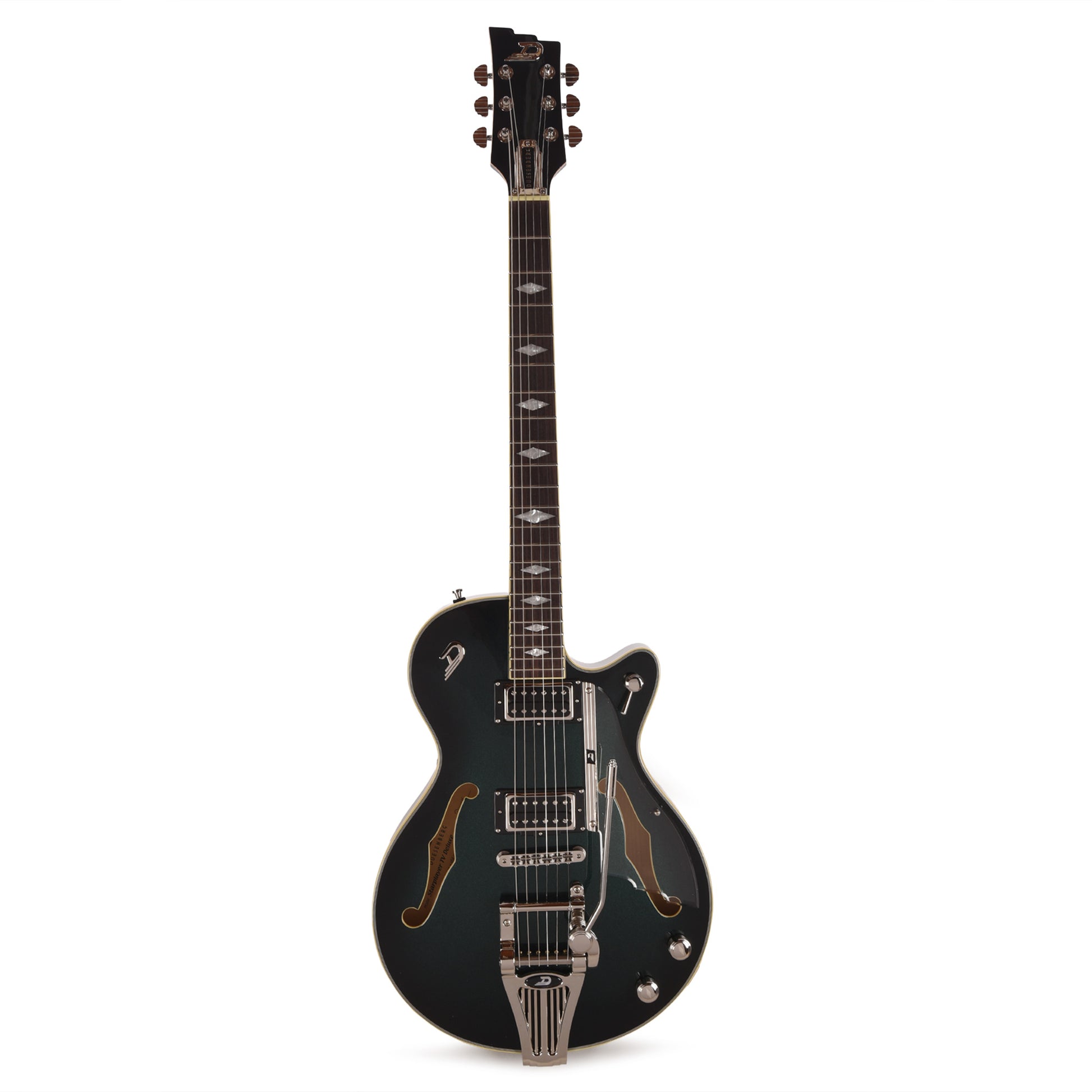 Duesenberg Starplayer TV Deluxe Catalina Green Burst Electric Guitars