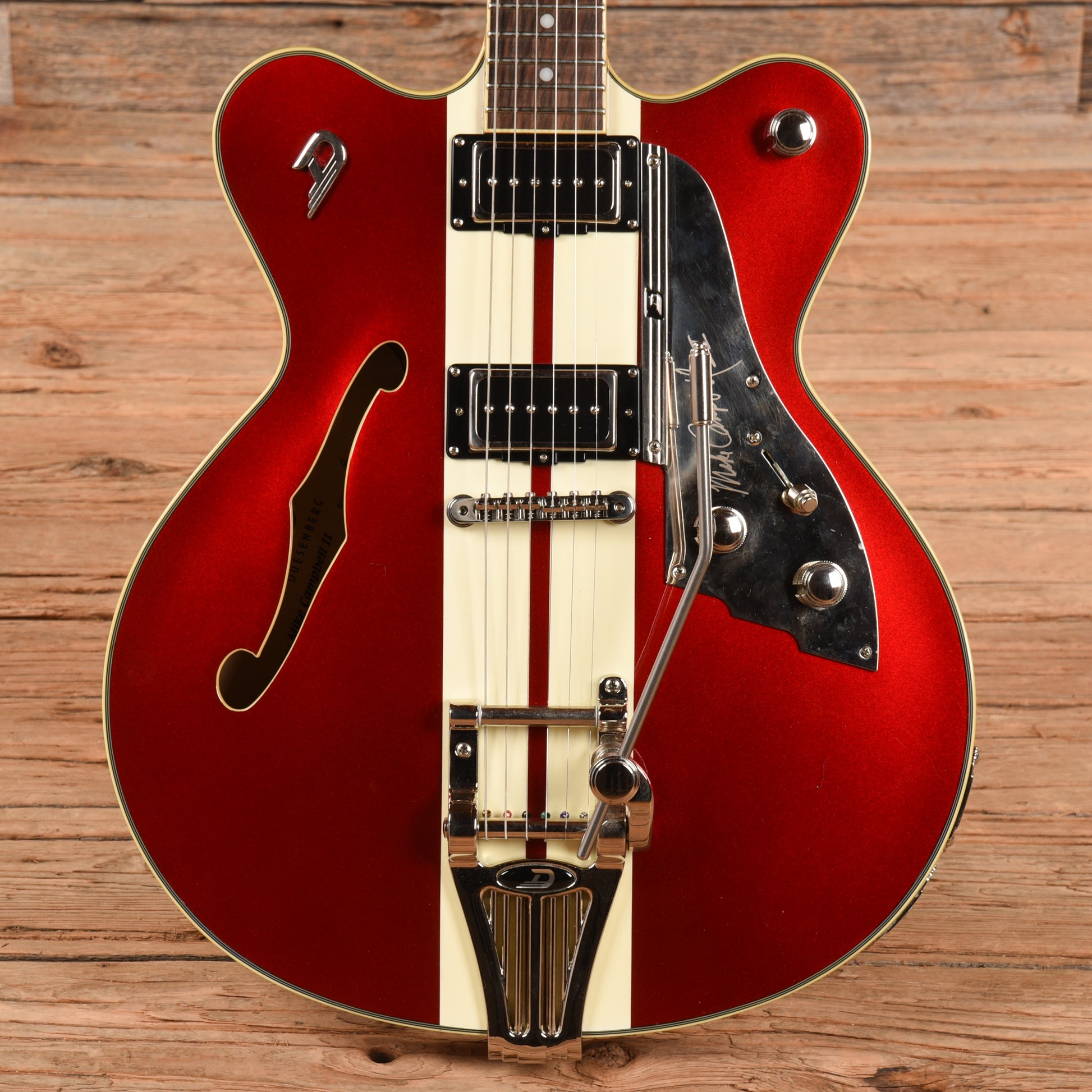 Duesenberg Alliance Series Mike Campbell II Red Electric Guitars / Hollow Body