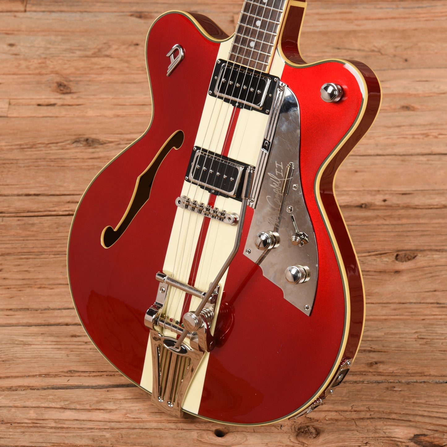 Duesenberg Alliance Series Mike Campbell II Red Electric Guitars / Hollow Body
