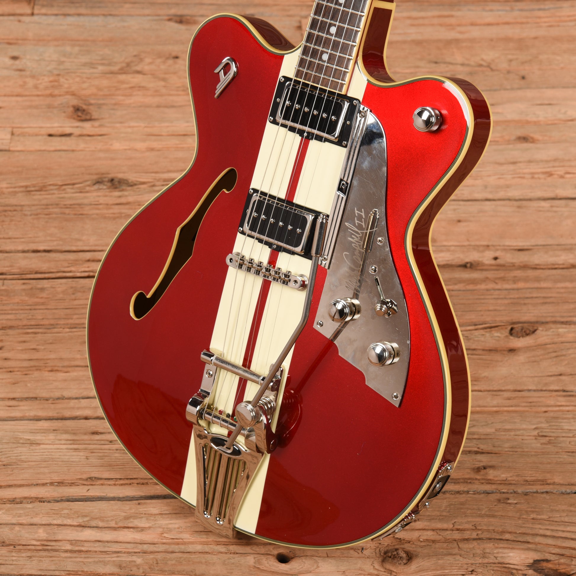Duesenberg Alliance Series Mike Campbell II Red Electric Guitars / Hollow Body