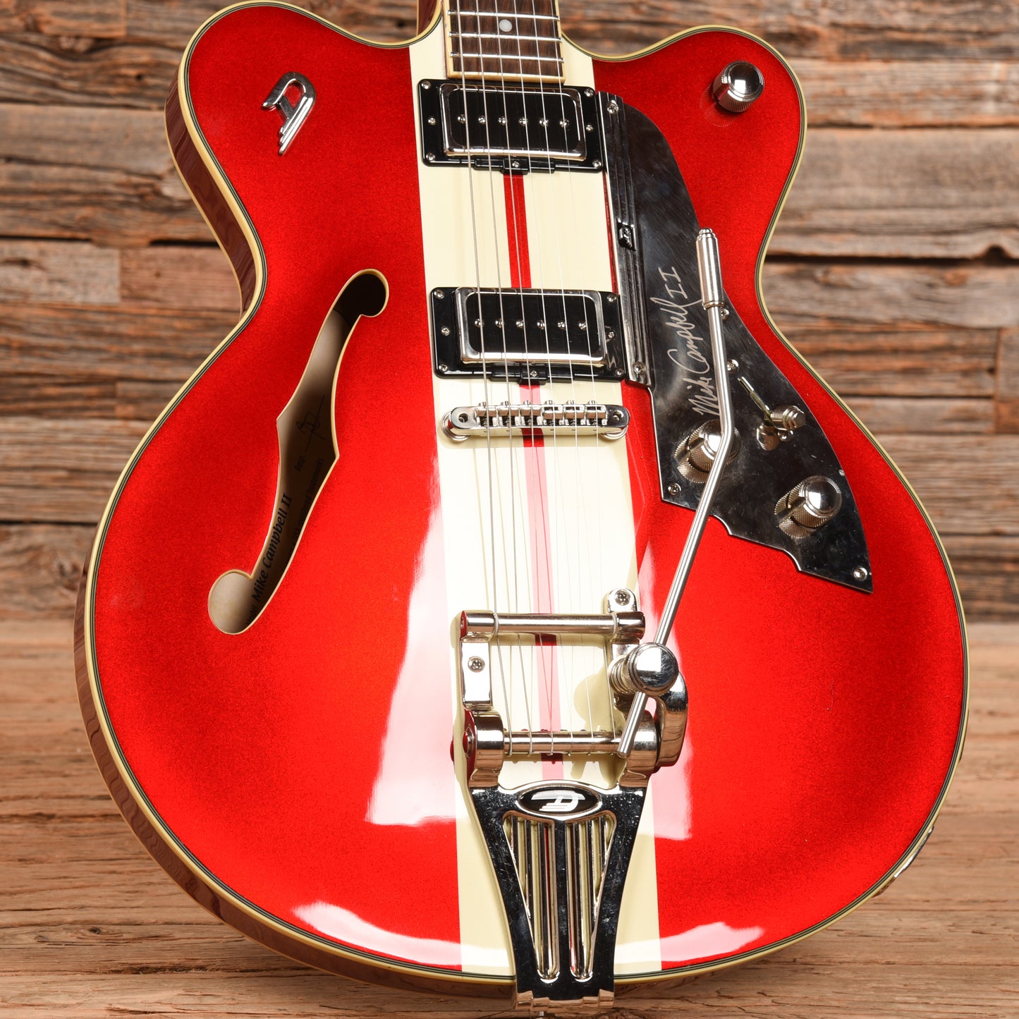 Duesenberg Alliance Series Mike Campbell II Red Electric Guitars / Hollow Body