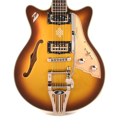 Duesenberg Alliance Joe Walsh Signature Gold Burst Electric Guitars / Semi-Hollow