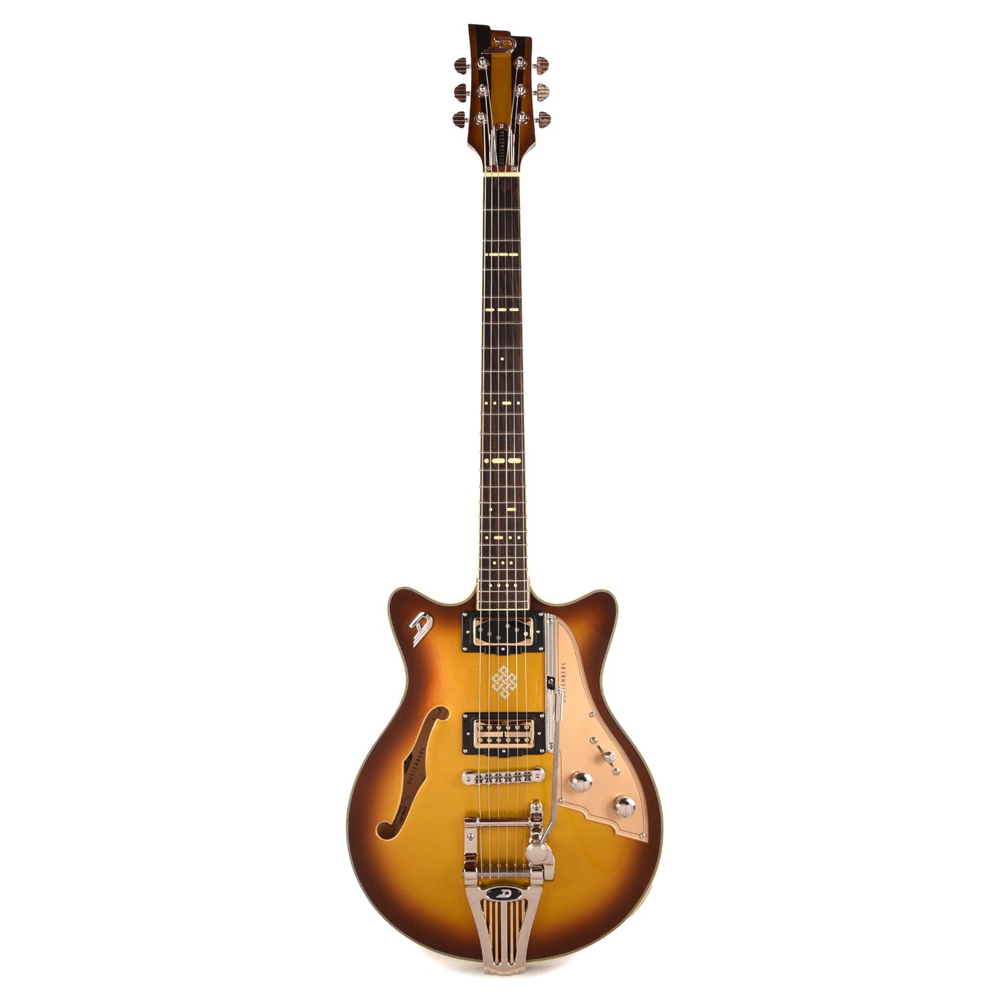 Duesenberg Alliance Joe Walsh Signature Gold Burst Electric Guitars / Semi-Hollow