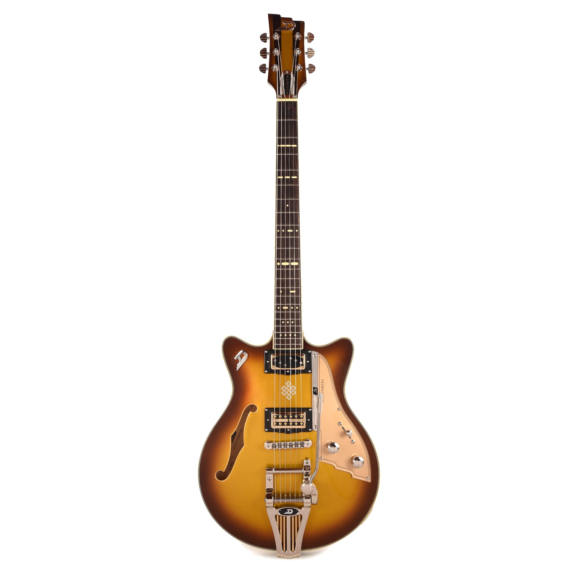 Duesenberg Alliance Joe Walsh Signature Gold Burst Electric Guitars / Semi-Hollow